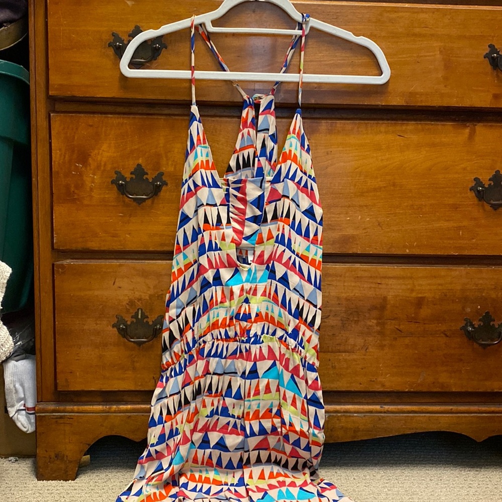 Cutout mini dress